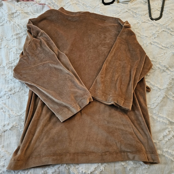 Skims Velour Sleep Robe in Sienna XS Missing The Belt - Picture 6 of 8